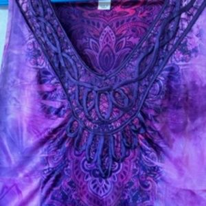 One World Boho Dress New w/tags M-L